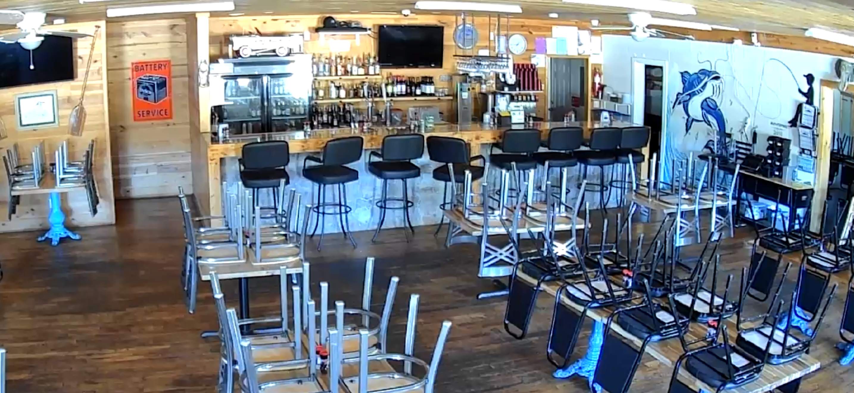 Highway 77 Fish Market Restaurant Interior